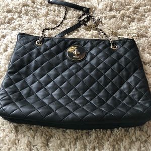DKNY softest  leather ever chain handbag